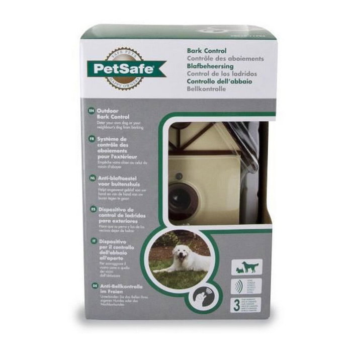 Petsafe Sistema Antiladridos Ultrasónico para Exterior con 3 Niveles de Sensibilidad Petsafe Sistema Antiladridos Ultrasónico para Exterior con 3 Niveles de Sensibilidad