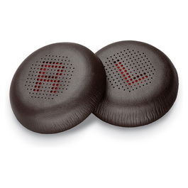 Poly HP2G70AA Juego de 2 Fundas Acolchadas en Cuero Sintético para Auriculares Blackwire 8225, Negro