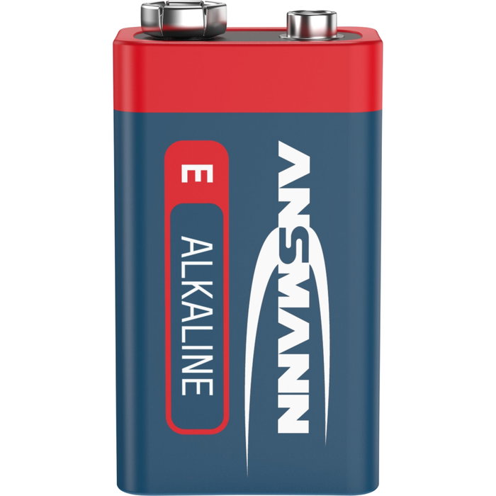 Ansmann 1x2 Alkaline 9V-Block red-line