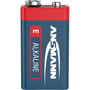 Ansmann 1x2 Alkaline 9V-Block red-line