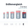 Ansmann 1x2 Alkaline 9V-Block red-line