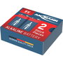 Ansmann 1x2 Alkaline 9V-Block red-line