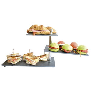 Supizarra Expositor Pinchos Rect 3 Pisos Gris Oscuro Supizarra Expositor Pinchos Rect 3 Pisos Gris Oscuro