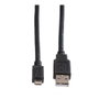 ROLINE Cable USB 2.0 de USB A a Micro-USB B, 1,8 m, Negro