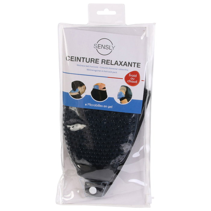 Sensly Cinturón Bienestar Frío-Calor Microperlas Flexible 80x11 cm Sensly Cinturón Bienestar Frío-Calor Microperlas Flexible 80x11 cm