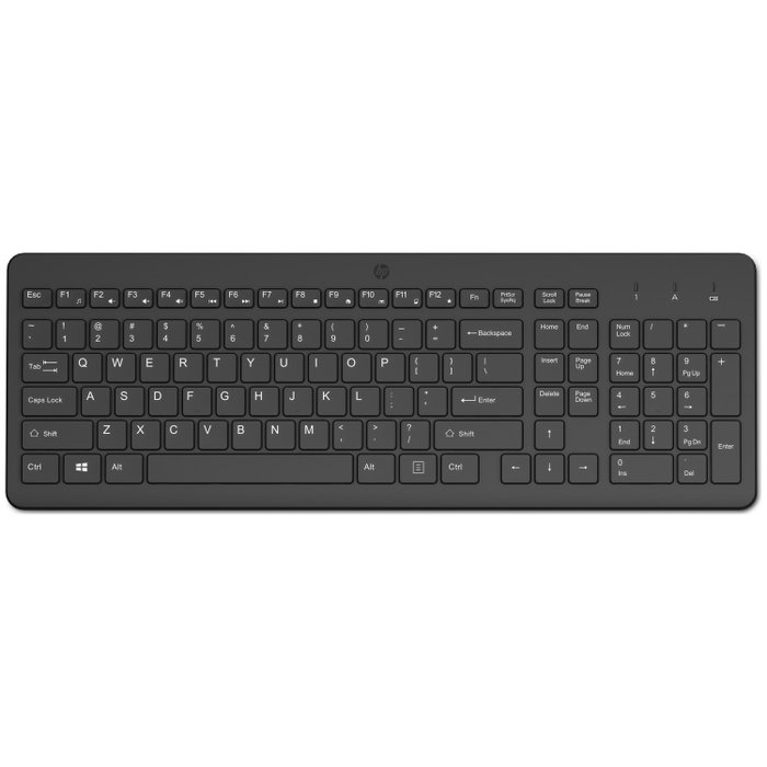 HP Teclado Inalámbrico 220 Diseño Plano con Teclado Numérico y Teclas Multimedia Negro HP Teclado Inalámbrico 220 Diseño Plano con Teclado Numérico y Teclas Multimedia Negro