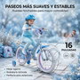 Huffy Bicicleta Frozen 16" para Niñas 5 a 8 Años - Producto en Español
