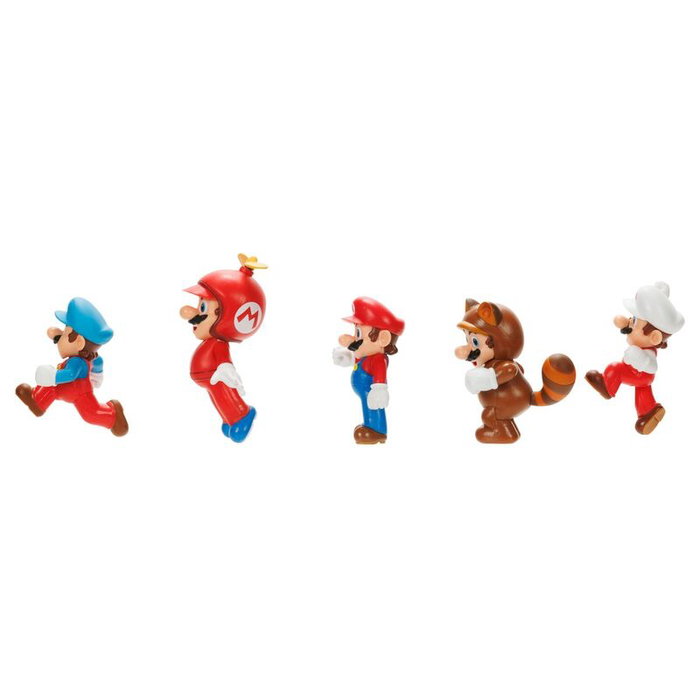JAKKS PACIFIC Figuras Super Mario Bros 6cm Blister