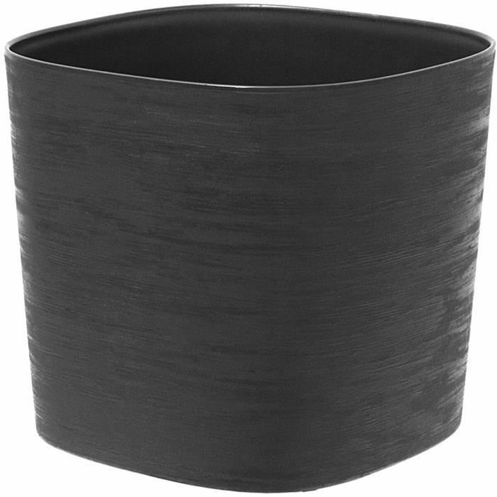 Garden Id Maceta con reserva de agua Respect Negro-Anth 20 x 20 cm Garden Id Maceta con reserva de agua Respect Negro-Anth 20 x 20 cm