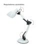 GSC Evolution Flexo sobremesa Focus E27 Blanco