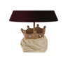 DKD Home Decor Lámpara de Sobremesa Cabeza Siciliana Multicolor