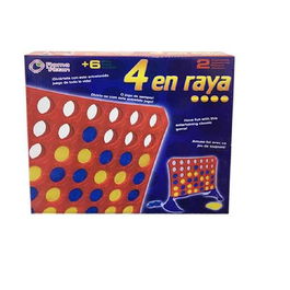 Juego de mesa 4 en Raya para niños a partir de 3 años