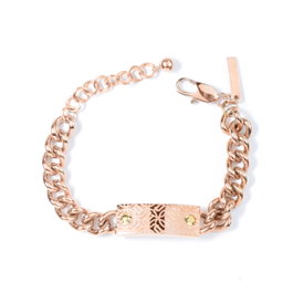 Police PJ25590BSRG.03 Pulsera de Acero Inoxidable Gris