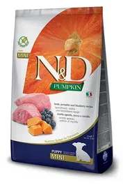 Farmina N&D Puppy Pumpkin Mini Cordero Pienso para Cachorros 7 kg