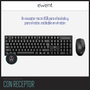 EWENT EW3281 Combo Teclado y Ratón Inalámbrico Negro