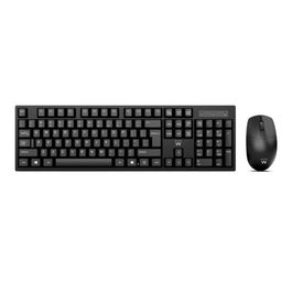 EWENT EW3281 Combo Teclado y Ratón Inalámbrico Negro Español 1000 DPI