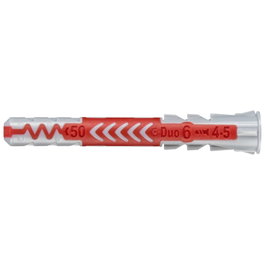 Fischer DuoPower 6x50, Pack de 100 unidades