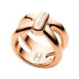Tommy Hilfiger Anillo de Acero Inoxidable Rosa Tamaño 52