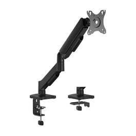 AISENS - SOPORTE DE MESA ECO CONTRAPESO GIRATORIO E INCLINABLE PARA MONITOR/TV 9KG (3 PIVOTES, 1 BRAZO) DE 17-32, NEGRO