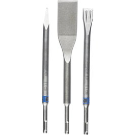 Bosch Set de 3 Cinceles SDS-plus Long Life