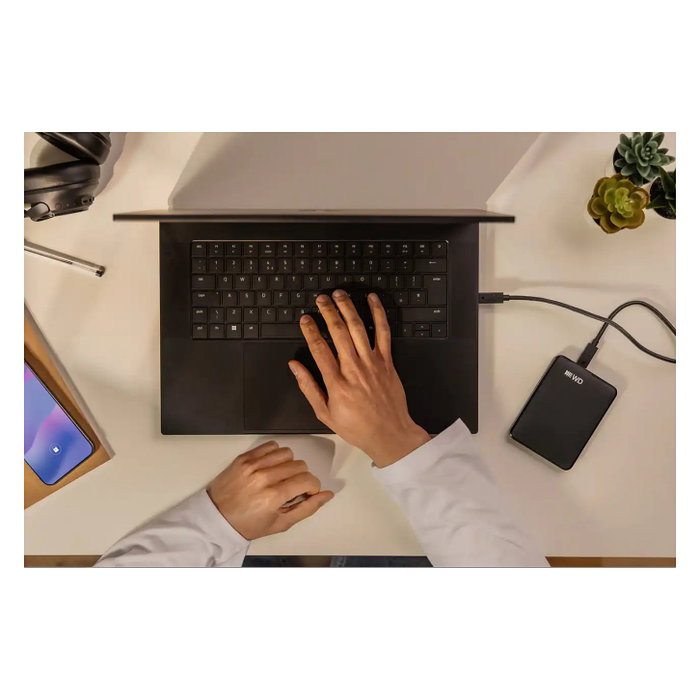 Western Digital WD Elements Portable USB-C 5TB Negro