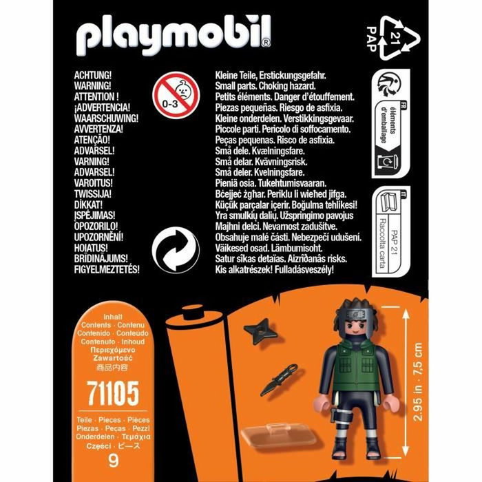 Playmobil Yamato Naruto Shippuden 71105 Playmobil Yamato Naruto Shippuden 71105