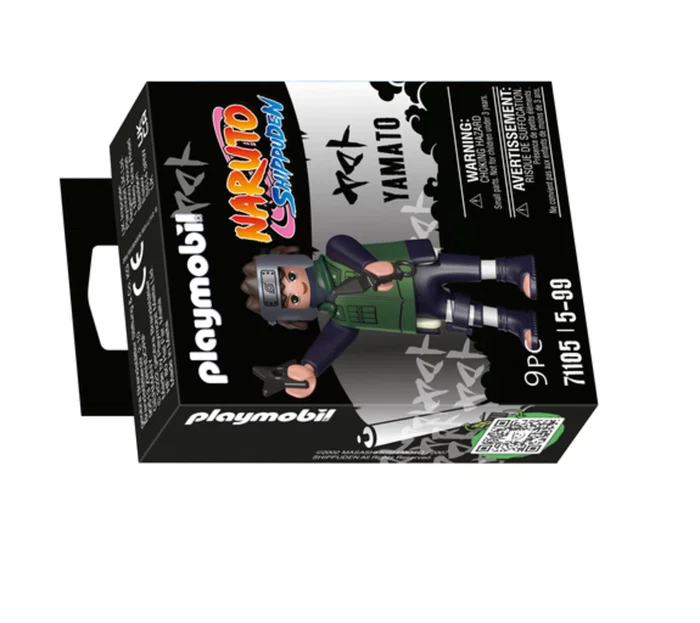 Playmobil Naruto Shippuden Figura de Yamato - Figura de Acción Coleccionable para Fans del Anime