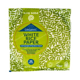 KING SOBA Papel De Arroz Bio 200Gr
