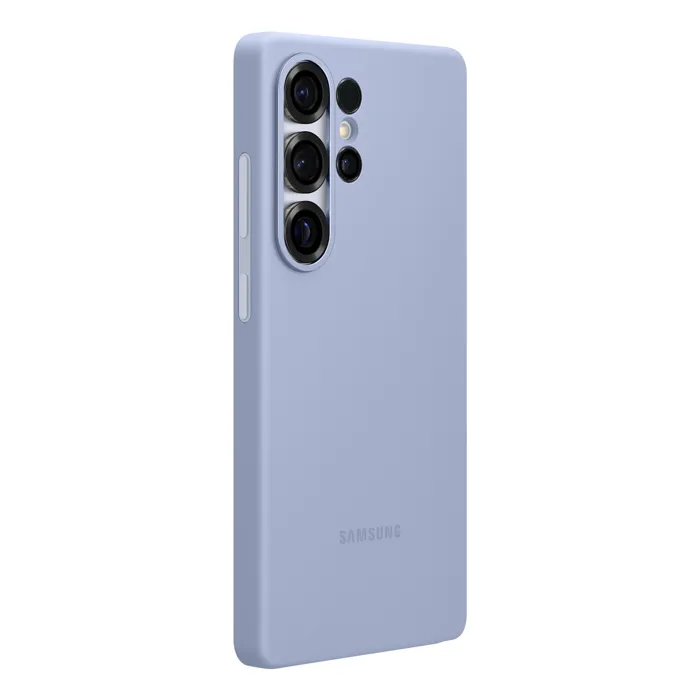 Samsung SAM1736238153711 Funda de Silicona Azul Cielo para Galaxy S25 Ultra