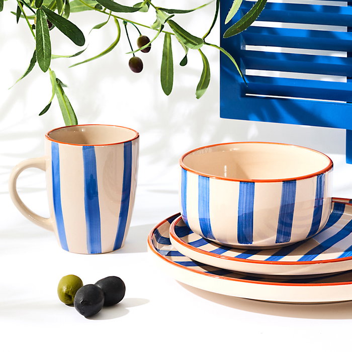 Home Deco Factory Mug Dolce Vita 300 ml Gres Amarillo Azul Rosa Apto Microondas Lavavajillas Home Deco Factory Mug Dolce Vita 300 ml Gres Amarillo Azul Rosa Apto Microondas Lavavajillas