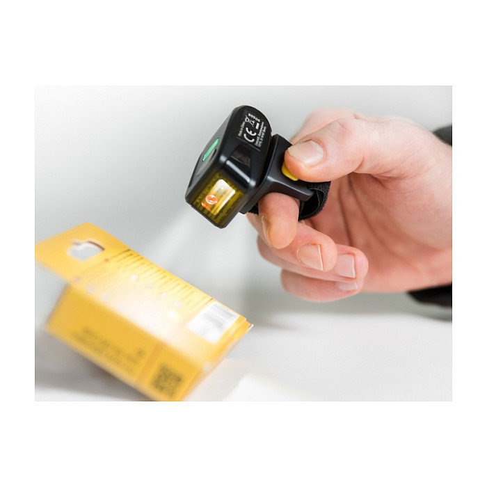 DeLOCK Ring Barcode Scanner 1D y 2D con Bluetooth o 2,4 GHz