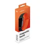 Celly Correa de Silicona Magnética para Apple Watch 42 mm 44 mm 45 mm - Negro o Naranja