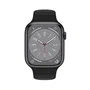 Celly Correa para Apple Watch 42/44/45 mm Magnética Negro y Naranja