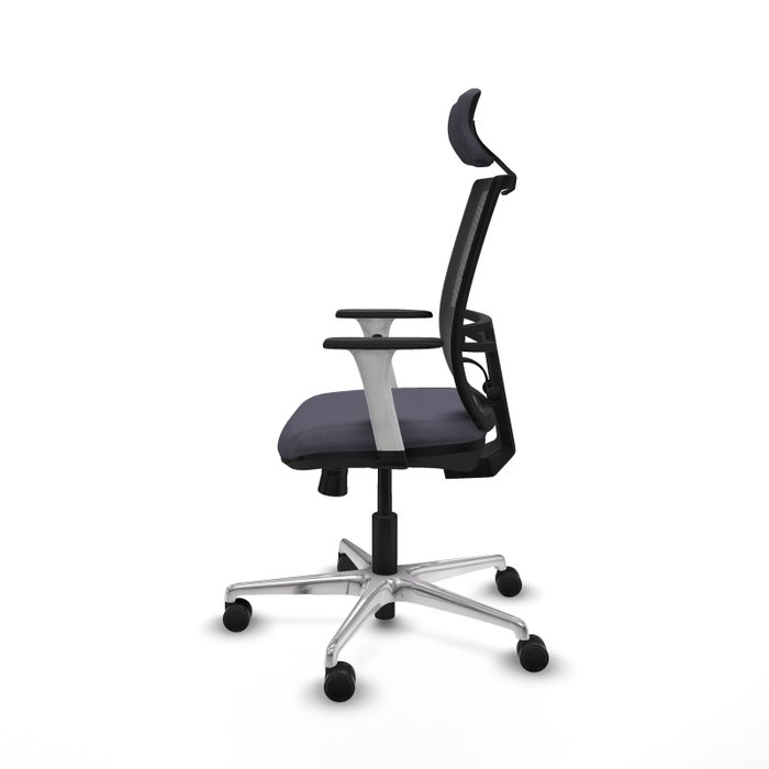 PIQUERAS Y CRESPO Silla de oficina Yunquera con mecanismo Sincro/Traslack, Gris oscuro y Negro PIQUERAS Y CRESPO Silla de oficina Yunquera con mecanismo Sincro/Traslack, Gris oscuro y Negro
