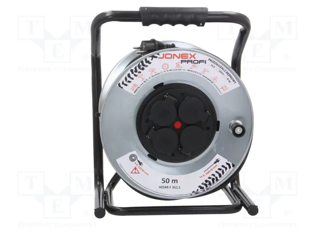 JONEX Prolongador de alimentación H05RR-F 3G1,5mm2 50m
