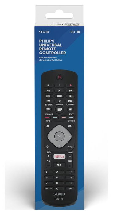 Savio RC-10 mando a distancia universal para TV Philips Savio RC-10 mando a distancia universal para TV Philips