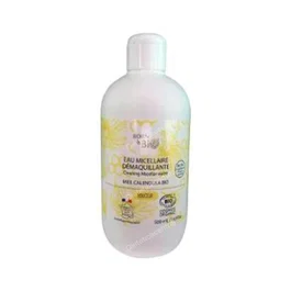 Born To Bio Agua Micelar para Piel Sensible 500 ml Bio, Limpiadora y Desmaquillante, Certificado Cosmos Organic