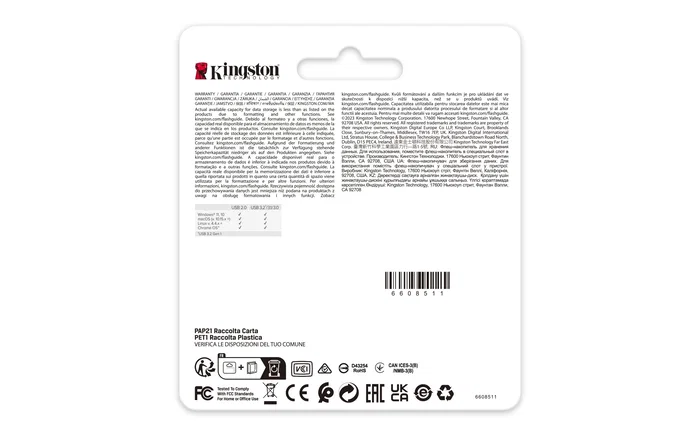 Kingston DataTraveler SE9 G3 512 GB Oro