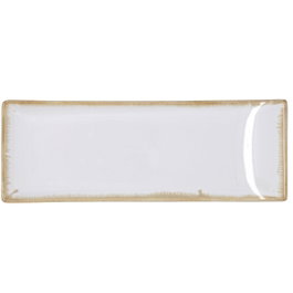 Bidasoa Fuente Rectangular Milky Blanca