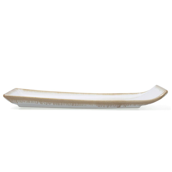 Bidasoa Fuente Rectangular Milky Blanca
