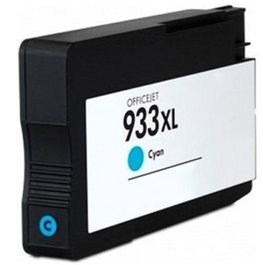 LSM Cartucho de Tinta Compatible HP 933XL Cian Alta Capacidad