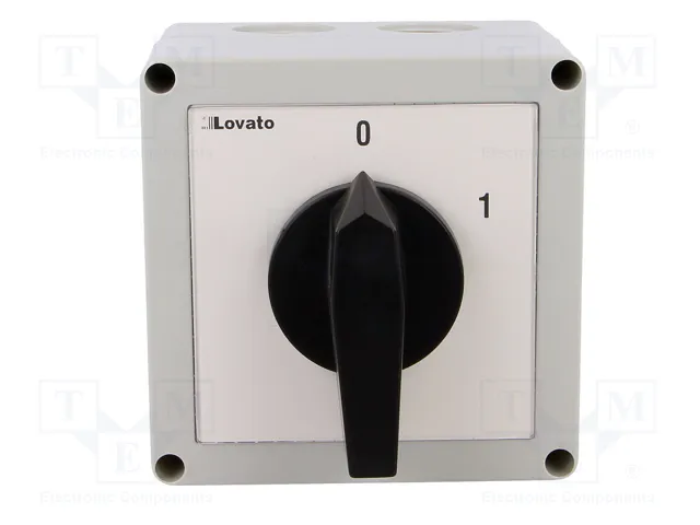 LOVATO ELECTRIC Interruptor de Leva 32A 0-1 de 3 Polos