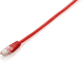 Equip Latiguillo de Red U/UTP Categoría 5e 7.5 metros (7.5m) Color Rojo para Conectividad de Red