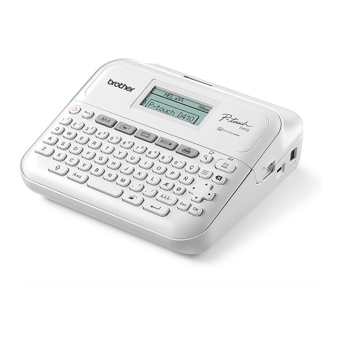Brother P-Touch PT-D410VP Etiquetadora Profesional USB Blanco y Gris