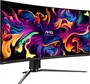 MSI MAG 341CQP QD-OLED Monitor Curvo 34 pulgadas UltraWide Quad HD 175Hz 0.03ms de Negro