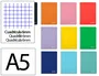 Liderpapel Cuaderno Espiral A5 Witty Tapa Dura 80 Hojas 90gr Cuadro 6mm Con Margen Colores Surtidos