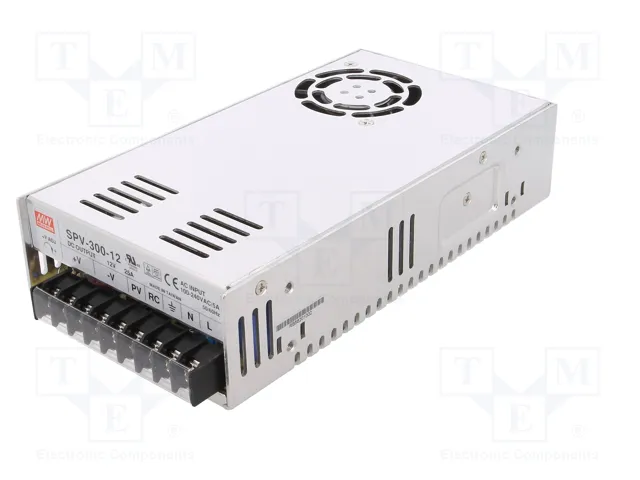 MEAN WELL SPV-300-12 Alimentador de Impulso Programable 300W 12VDC