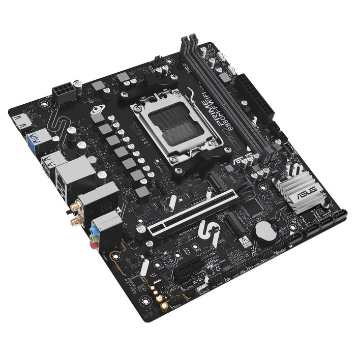 ASUS PRIME B850M-F WIFI (AM5, DDR5, Micro ATX) ASUS PRIME B850M-F WIFI (AM5, DDR5, Micro ATX)