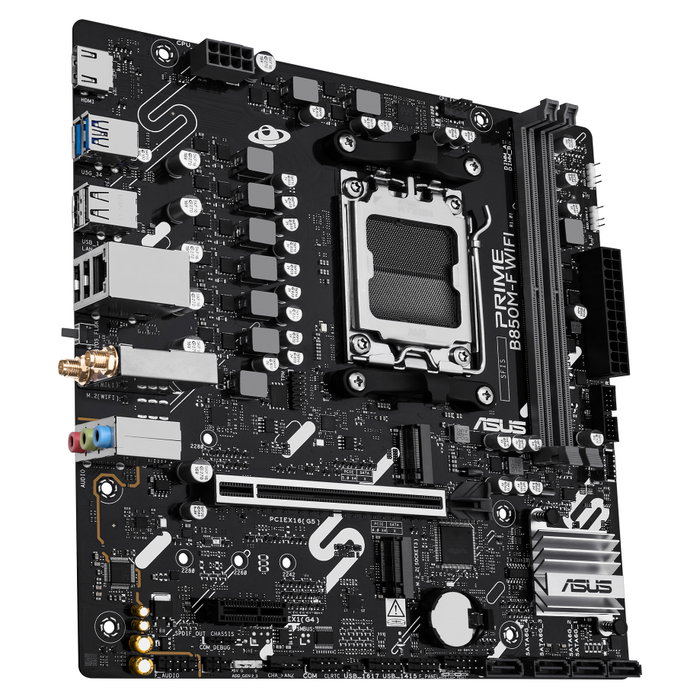ASUS PRIME B850M-F WIFI (AM5, DDR5, Micro ATX) ASUS PRIME B850M-F WIFI (AM5, DDR5, Micro ATX)