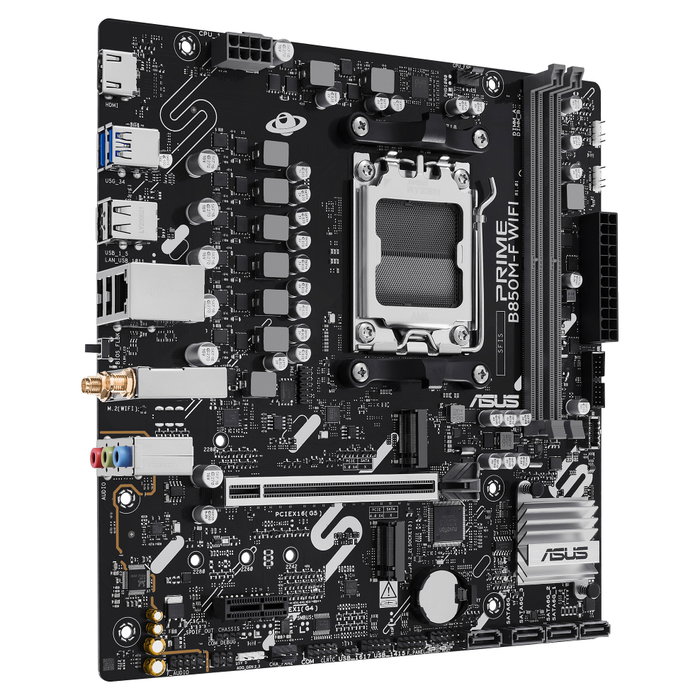 ASUS PRIME B850M-F WIFI (AM5, DDR5, Micro ATX) ASUS PRIME B850M-F WIFI (AM5, DDR5, Micro ATX)